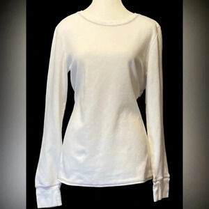 Women's White Long Sleeve Top
BIN #14